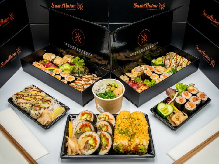 DiningRuhm Take Away Wien - Sushiboxen für Zuhause 