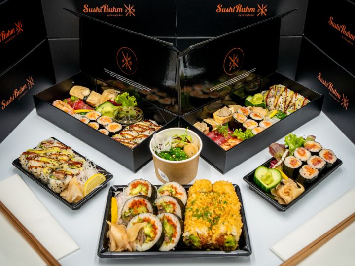 DiningRuhm Take Away Wien - Sushiboxen für Zuhause