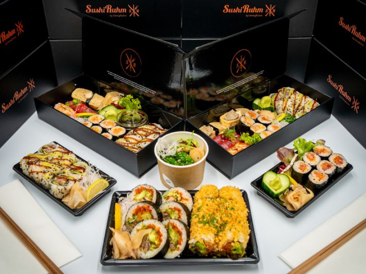 DiningRuhm Take Away Wien - Sushiboxen für Zuhause